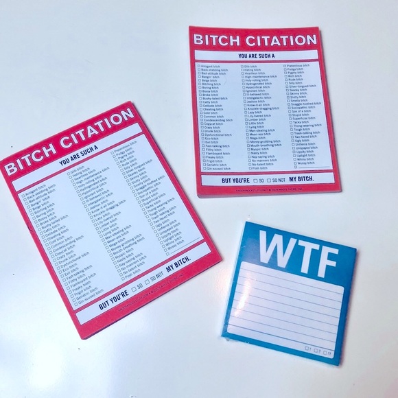 [KNOCK KNOCK] Set of 5 Note Pads & Sticky Tabs - Picture 2 of 4